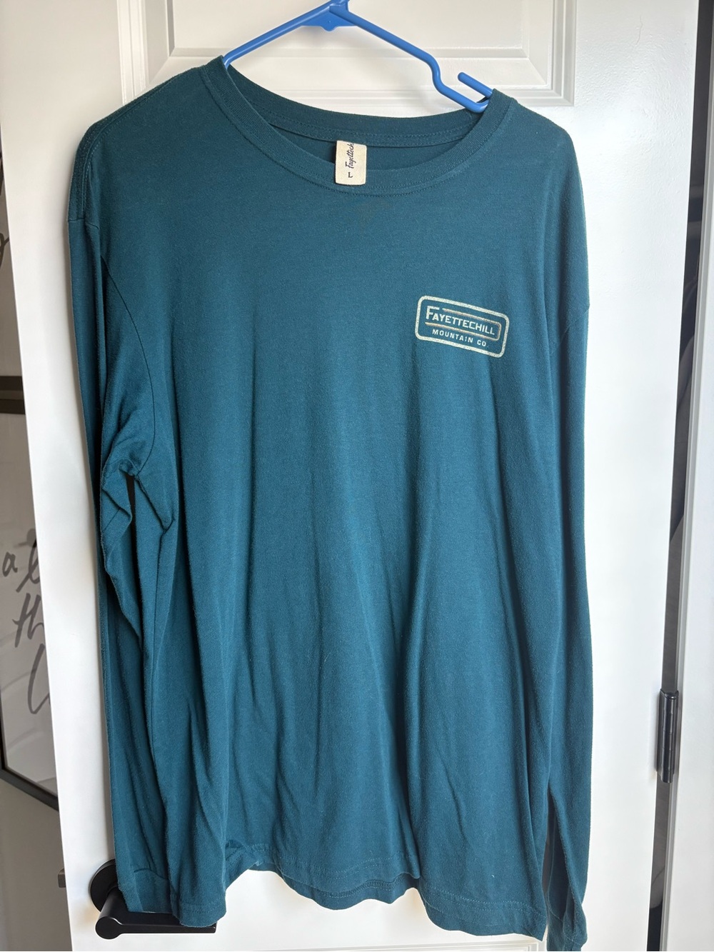 Fayettechill Men’s Long Sleeve Graphic Tee — Teal